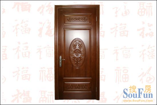 万家园SM-84红胡桃原木门其他产品展示
