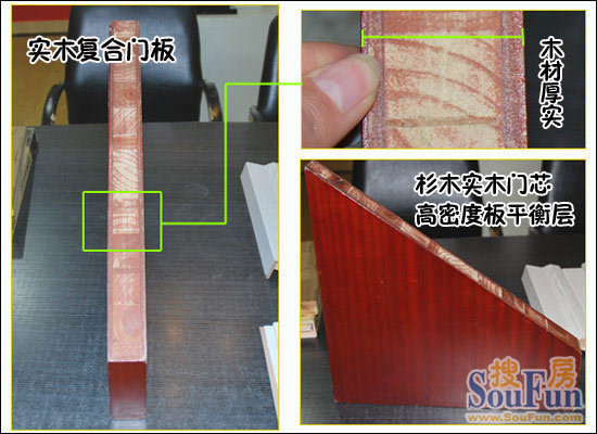 伯艺八喜系列木门B-03产品材质