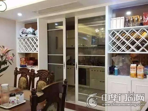 厨房隔断玻璃门