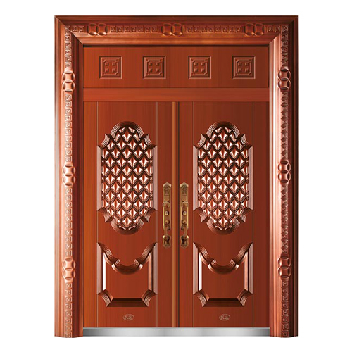 门业图片-精品准铜门系列XD-8003准红铜XD-8003准红铜图片