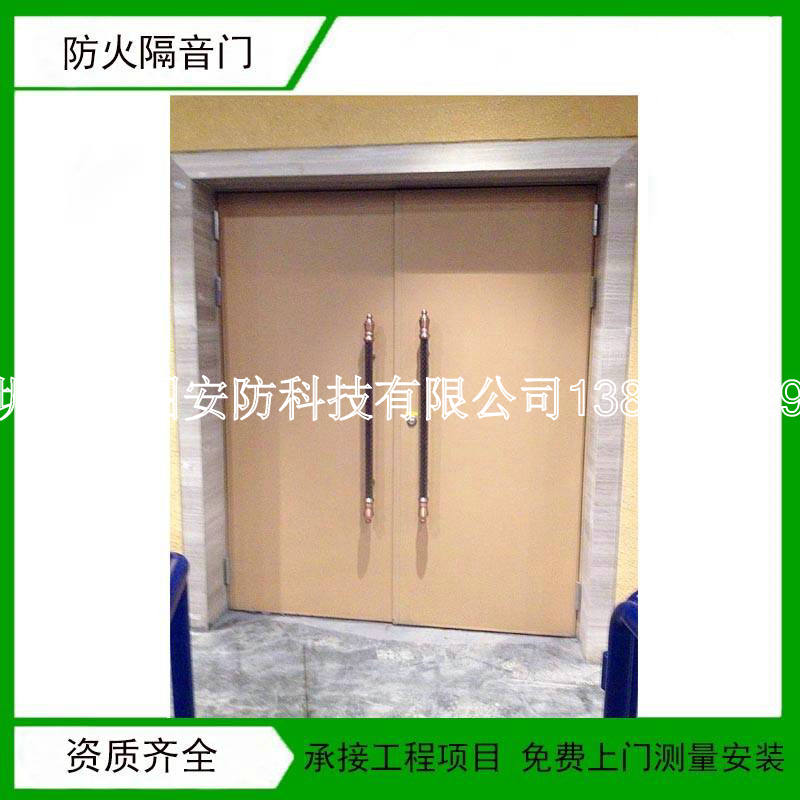 门业图片-隔音门广州韶关钢质隔音门电影院隔音门厂家制作安装FHGY图片