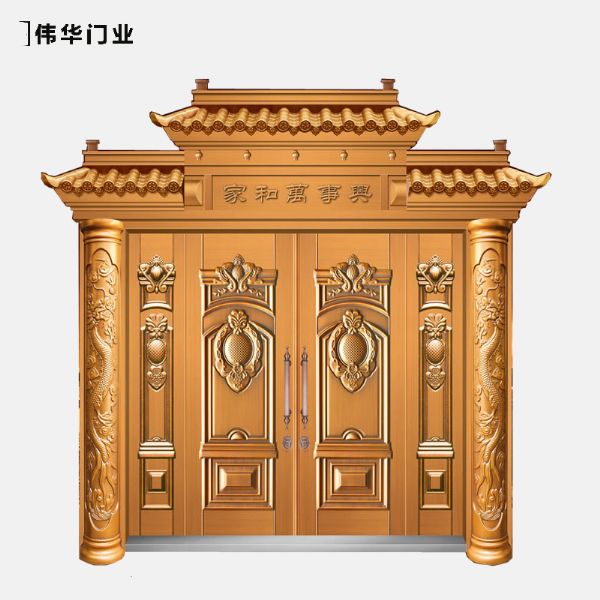 门业图片-别墅大门财源广进财源广进图片