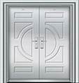 门业图片-批发杰凯不锈钢双开门JK-8268图片