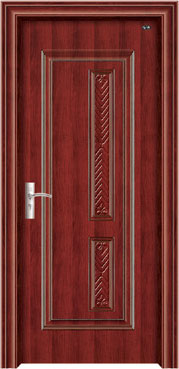 门业图片-钢木门供应百合钢木门b_BH-1077(A).图片