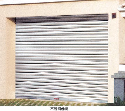门业图片-电动卷闸广东佛山不锈钢电动卷闸门不锈钢卷闸门图片