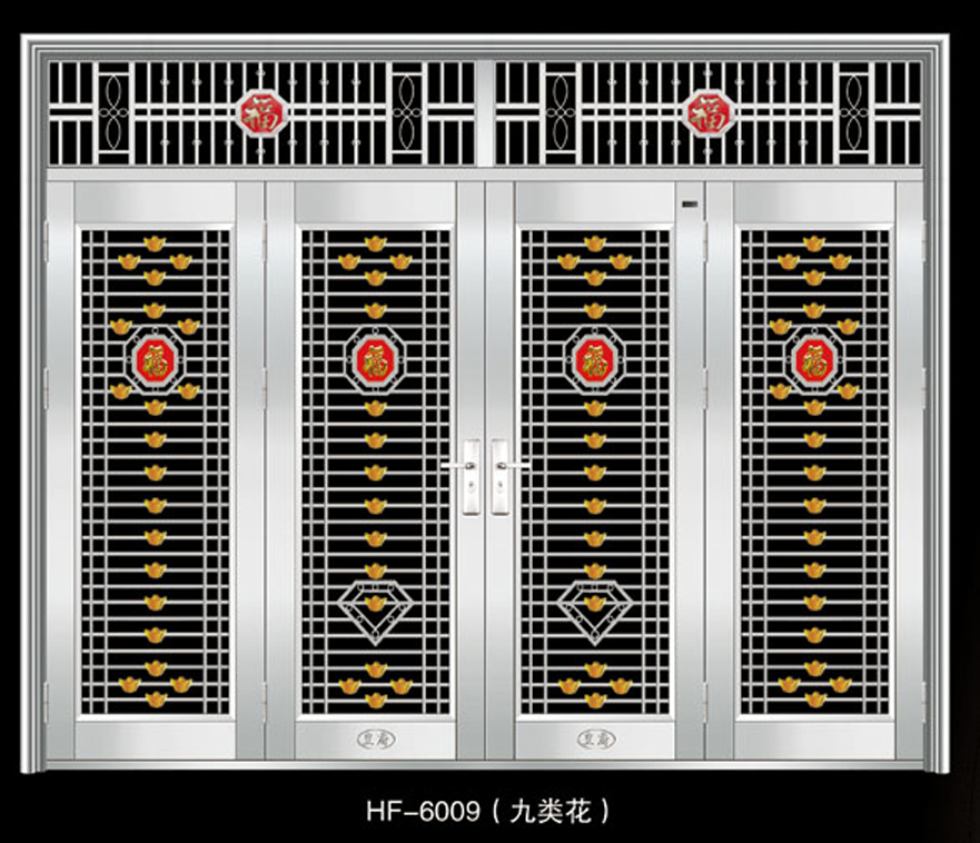 门业图片-不锈钢门6009由客户决定图片