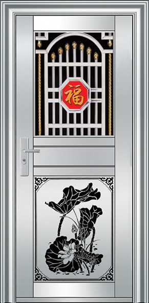 门业图片-不锈钢门厂家直销喜盈门不锈钢门BD-6613图片