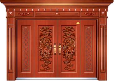 门业图片-仿铜门批发喜盈门仿铜门XYM-9029图片