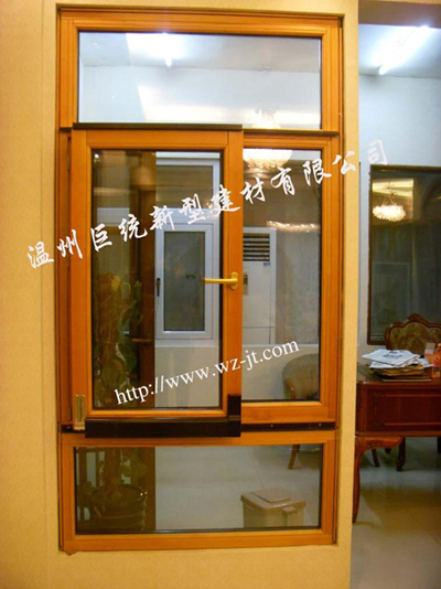 门业图片-实木门窗实木倾开推拉窗可定做图片