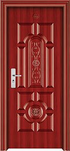 门业图片-悬浮艺术木门系列PGS-9005红拼木PGS-9005红拼木图片