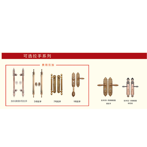 门业图片-可选拉手系列拉手TSD图片