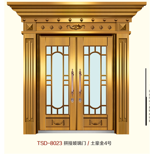 门业图片-拼接工艺大门系列TSD-8023TSD-8023图片