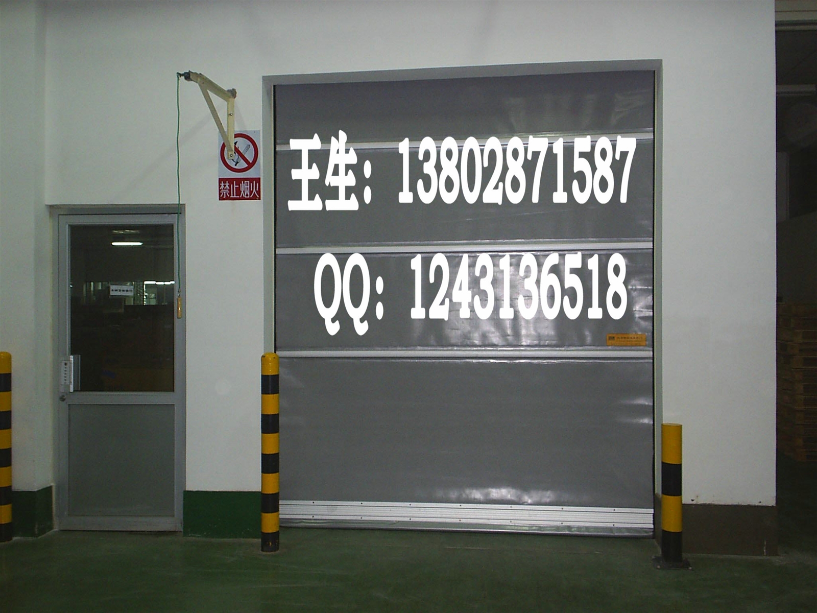 门业图片-防火卷帘门东莞沙田快速门，佛山快速门，广州增城快速门6000*6000图片