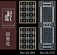门业图片-不锈钢门4类花4类花花型选择图片