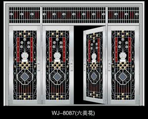门业图片-不锈钢大门6类花大门（1）大门效果图图片