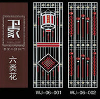 门业图片-不锈钢门6类花6类门花选择花型选择图片