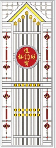 门业图片-┏佰亿五类花BY-C160BY-C160图片