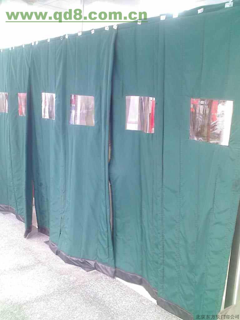 门业图片-北京软门帘棉门帘安装商场专用棉门帘222图片