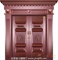 门业图片-内蒙古铜门 内蒙古铜门价格 内蒙古铜门厂家 内蒙古别墅铜门 内蒙古仿铜门金七福铜门9图片
