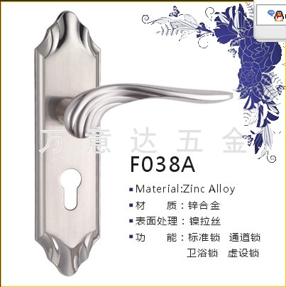 门业图片-锌合金锁系列锌合金锁1F038A图片