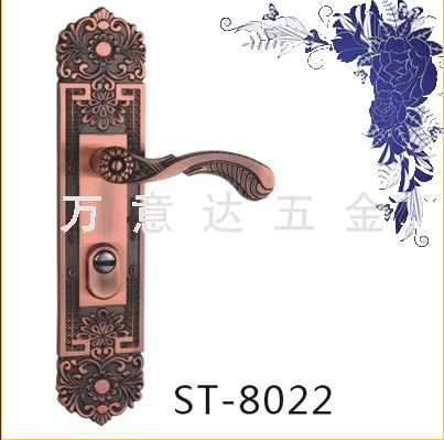 门业图片-防盗门锁系列防盗门锁1ST-8022图片