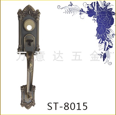 门业图片-防盗门锁系列防盗门锁4ST-8015图片