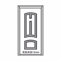 门业图片-深拉伸门面JY-6912图片