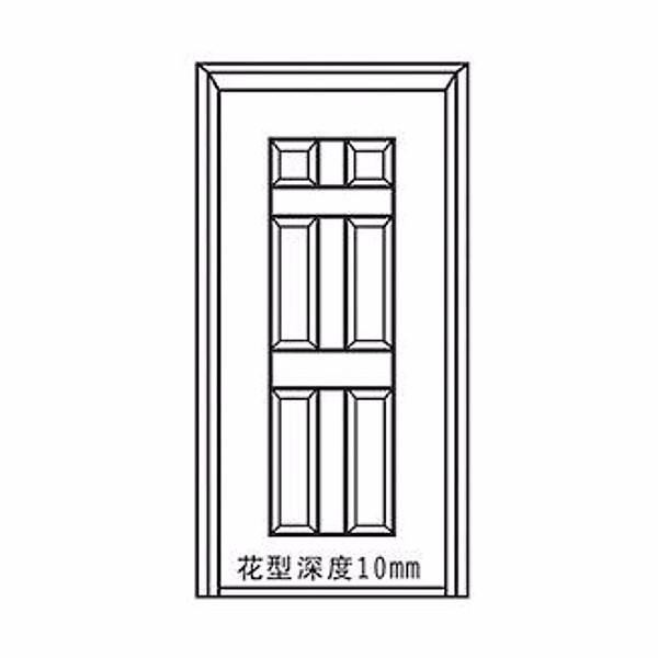 门业图片-深拉伸深拉伸门面JY-6829图片