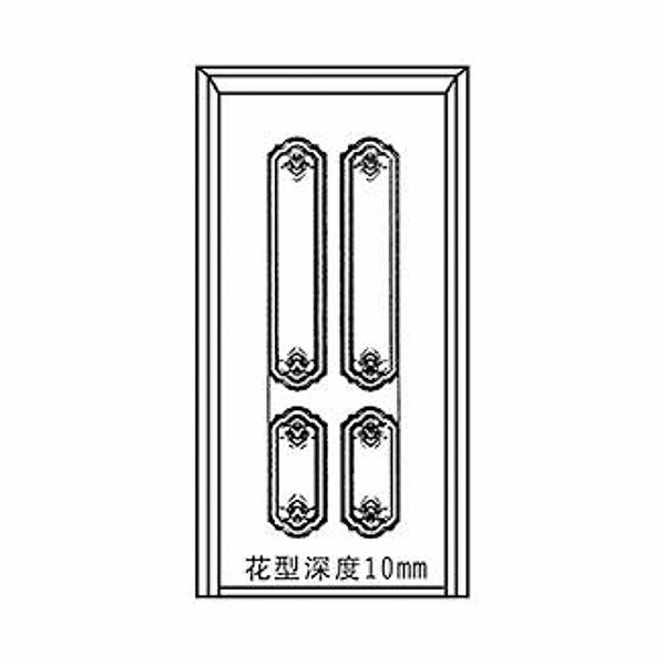 门业图片-深拉伸深拉伸门面JY-6899图片