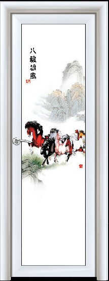 门业图片-钛镁铝合金平开门高档钛镁铝合金平开门乐壹门业平开门图片