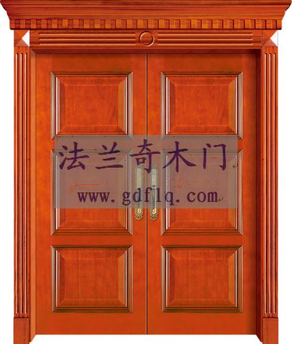 门业图片-实木门广东木门厂|广东木门生产厂家|法兰奇木门2100*900图片