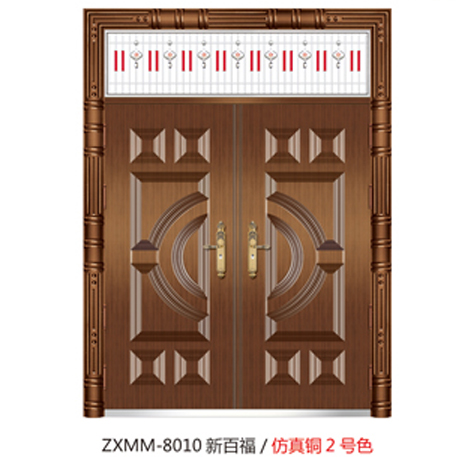 门业图片-豪华仿真铜系列ZXMM-8010新百强ZXMM-8010新百强图片