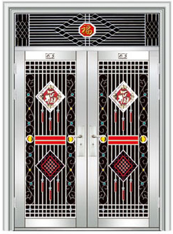 门业图片-不锈钢门系列福旺佳不锈钢门FWJ-9802FWJ-9802图片
