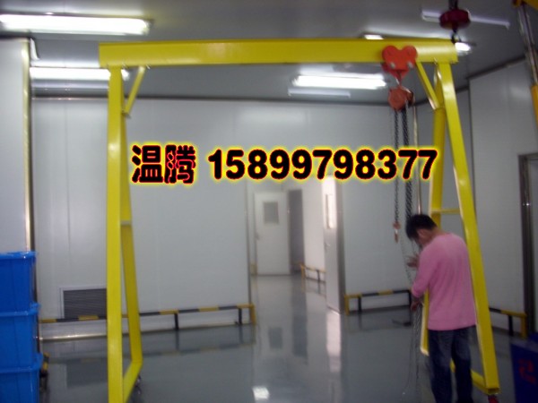 门业图片-龙门架电动龙门架/吊架手拉电动图片