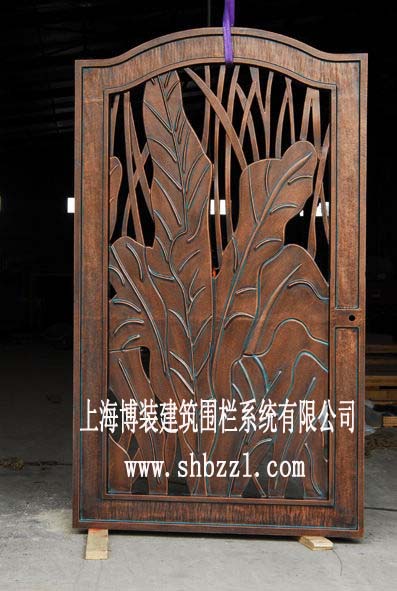 门业图片-铸铝门供应铸铝门、铸铝别墅门 、永不生锈的别墅庭院门3.6mm图片