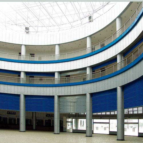 门业图片-钢质防火门供应山西防火卷帘门生产厂家首选九安门业集团防火卷帘门规格尺寸根据现场确定图片