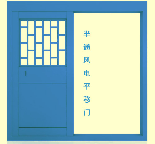 门业图片-监室门监狱用监室门 电动平移门JSM-E型图片
