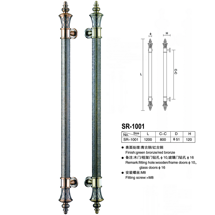 门业图片-豪华拉手SR-1001SR-1001图片