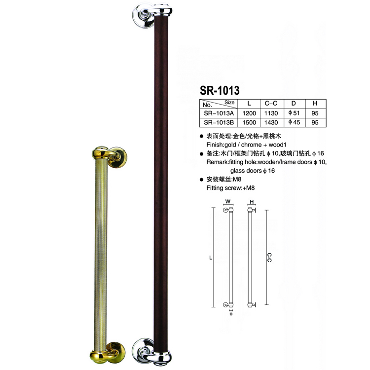 门业图片-豪华拉手SR-1013SR-1013图片
