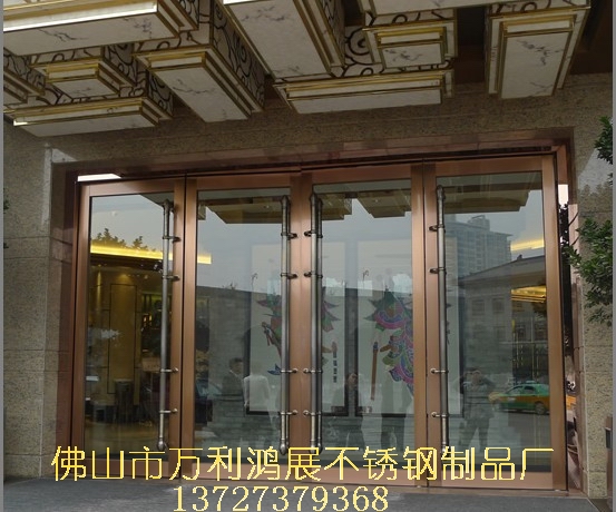 门业图片-不锈钢门不锈钢门，不锈钢玻璃门，*专业不锈钢玻璃门厂家304图片