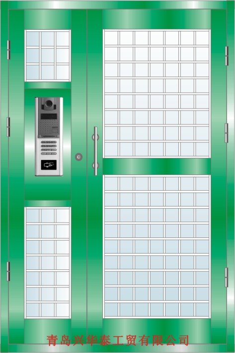 门业图片-氟碳门加工定制镀锌氟碳漆门、双包门XHT-SH103.jpg图片