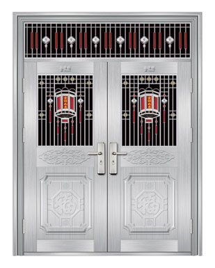 门业图片-不锈钢门六类花ZTMM-6053图片