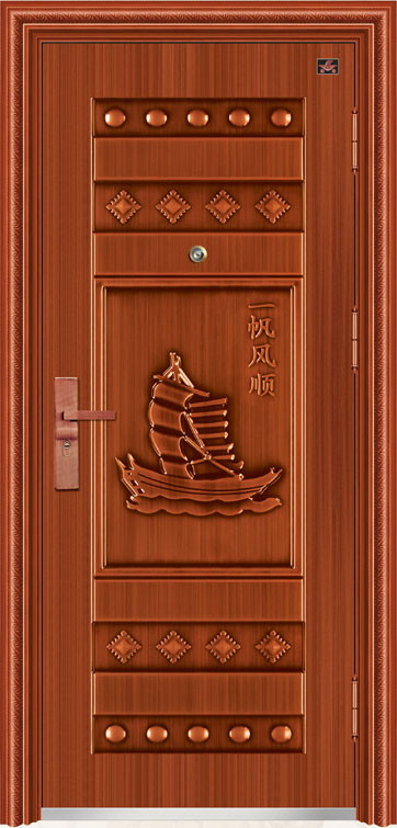 门业图片-隆翔安全门铜门、仿真铜门铜门、仿真铜门图片