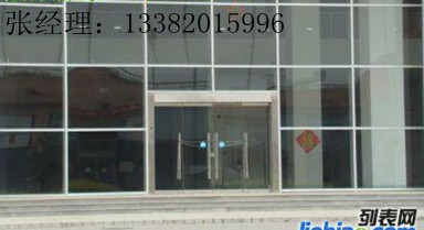 门业图片-玻璃门南京自动门钢化图片