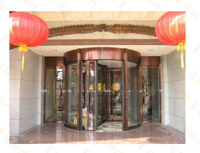 门业图片-铜门专业的酒店铜门、别墅铜门生产厂家-江阴东达铜门D10图片