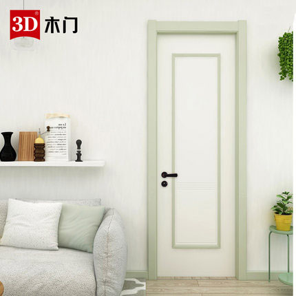 门业图片-3d木门3D木门 现代简约卧室门套装门木门室内门实木门全屋定制D-921D-921图片