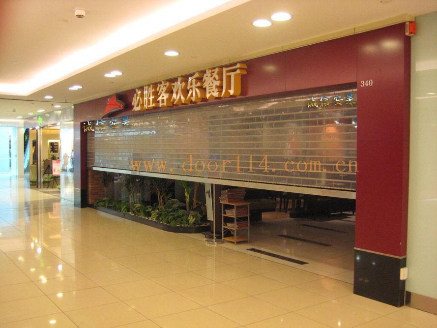 门业图片-卷帘门北京大红门安装水晶卷帘门-设计独特齐全图片