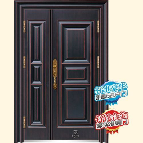 门业图片-豪华准铜门系列豪华准铜门系列DZ-8101(久安1号)反凸强力拉伸图片