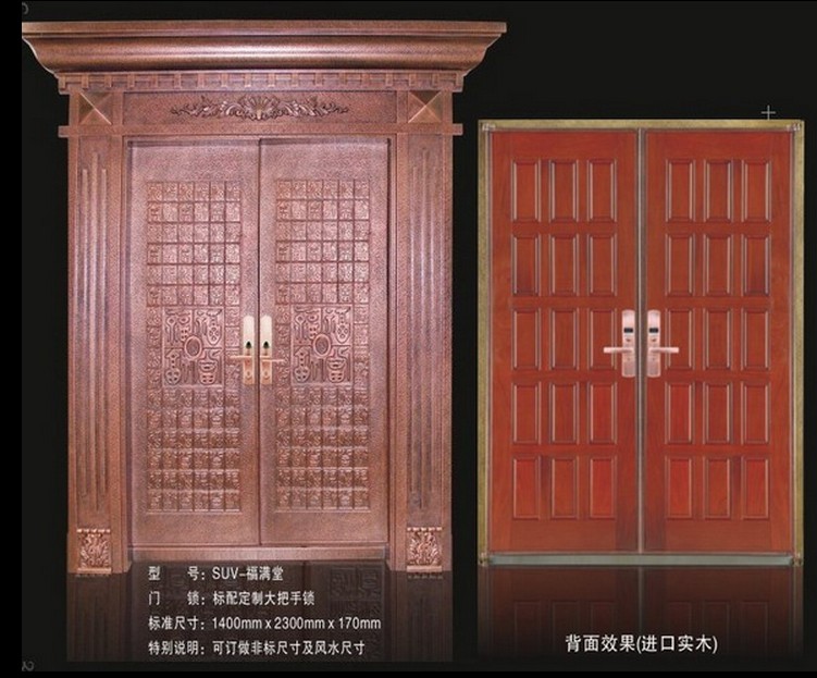 门业图片-不锈钢门产品四suv-福满堂图片