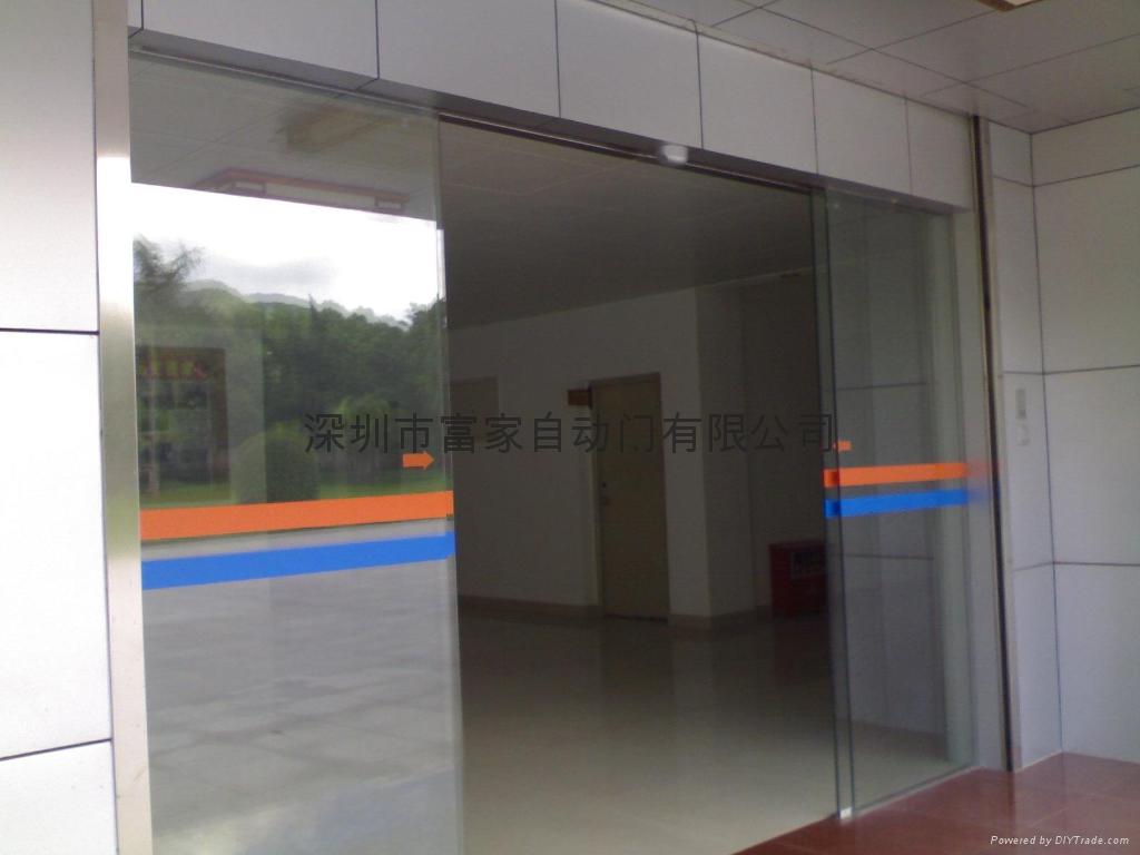 门业图片-玻璃门维修玻璃门天津和平区感应玻璃门维修f-624图片